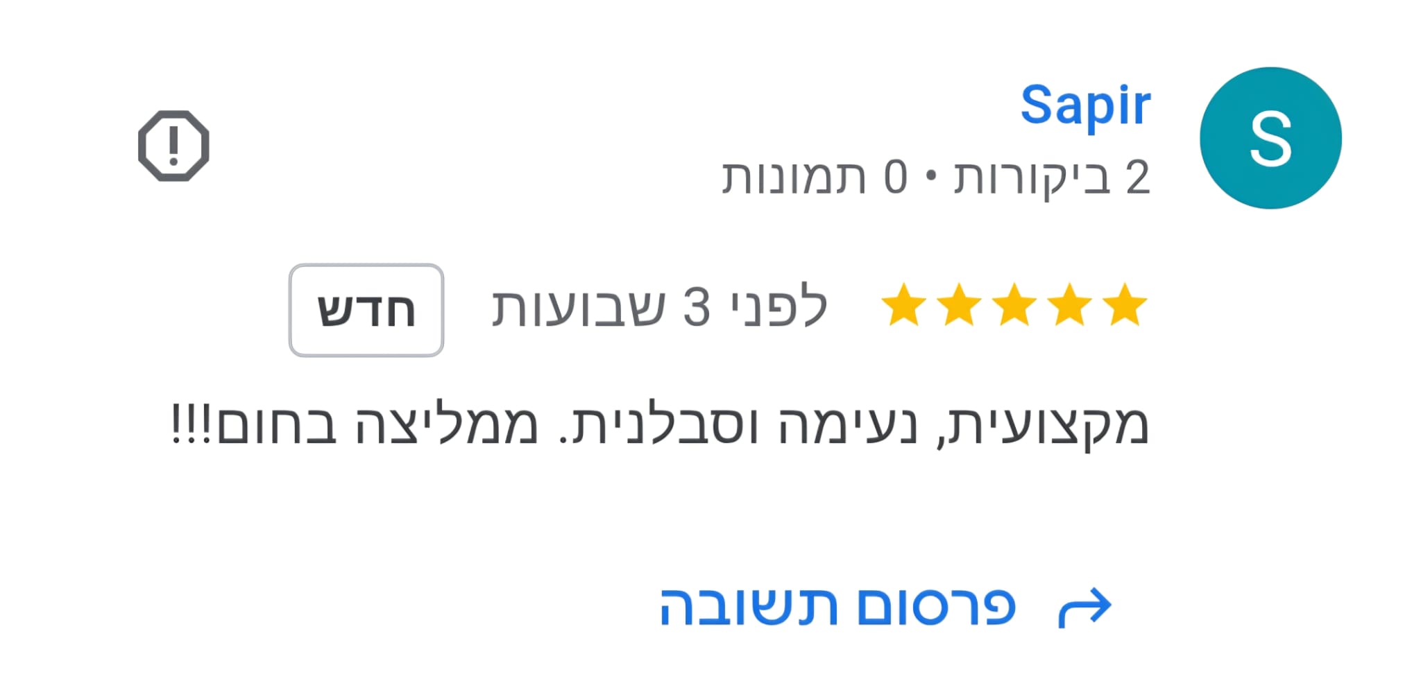 ביקורת Google 5